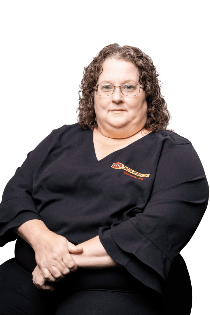 A woman sitting in front of the camera.